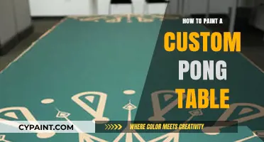 DIY Custom Pong Table: Creative Painting Tips and Techniques