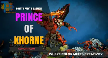 Mastering the Art: Painting a Daemon Prince of Khorne