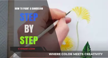 Master Dandelion Painting: Easy Step-by-Step Guide for Beginners