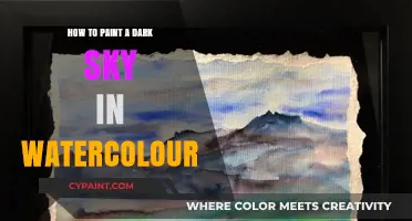 Mastering Watercolour: Techniques for Painting a Dramatic Dark Sky
