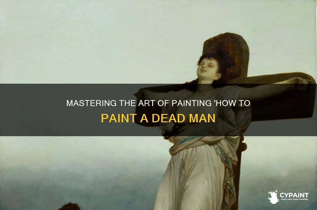 how to paint a dead man book