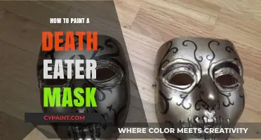 Crafting Darkness: A Step-by-Step Guide to Painting a Death Eater Mask