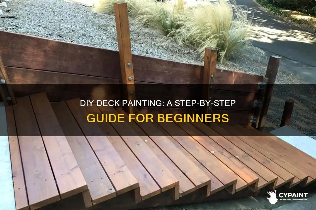 how to paint a deck by yourself