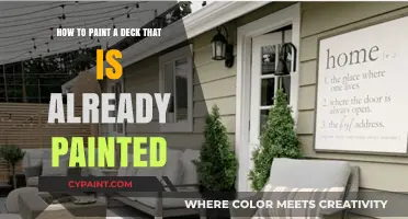 Refresh Your Deck: Repaint for a New Look