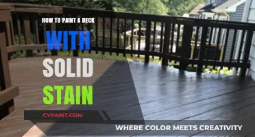Transform Your Deck: A Step-by-Step Guide to Applying Solid Stain
