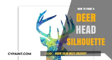 Mastering the Art: Painting a Deer Head Silhouette Step-by-Step