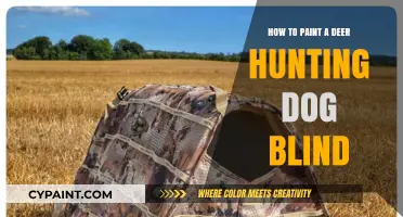 Camouflage Mastery: Painting the Perfect Deer Hunting Dog Blind