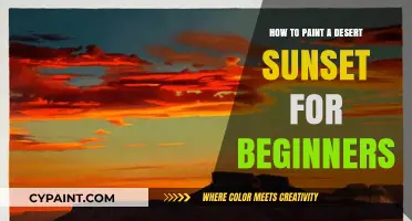 Mastering Desert Sunset Painting: Easy Steps for Beginner Artists