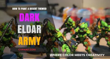 Painting Dark Eldar: Desert Warfare