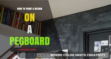 Creative Pegboard Painting: Step-by-Step Guide to Designing Your Workspace