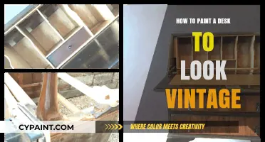 Transform Your Desk: Easy Vintage Painting Techniques for a Timeless Look