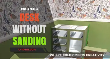 Effortless Desk Makeover: Paint Without Sanding in Simple Steps