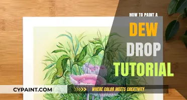Mastering Dew Drop Art: A Step-by-Step Painting Tutorial