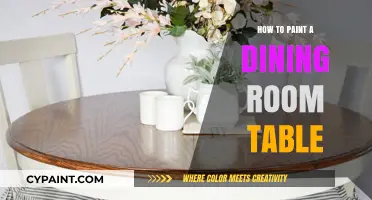 Transform Your Dining Room: A Step-by-Step Guide to Painting Your Table