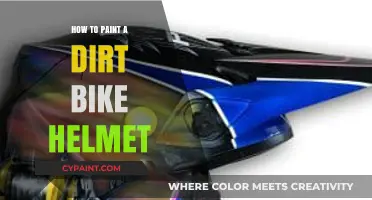 Customizing Your Ride: Step-by-Step Guide to Painting a Dirt Bike Helmet