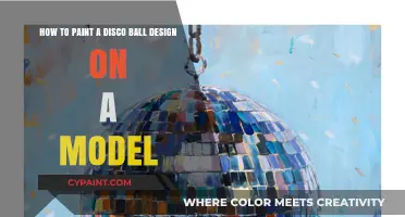 Unleash Your Creativity: Painting a Disco Ball Design on Models