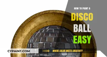 Simple Steps to Paint Your Own Disco Ball Effortlessly