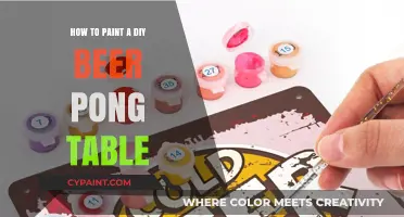 DIY Beer Pong Table: Easy Painting Tips for a Custom Look