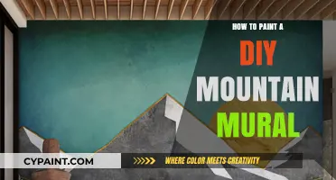 Create a Stunning DIY Mountain Mural: Easy Painting Guide