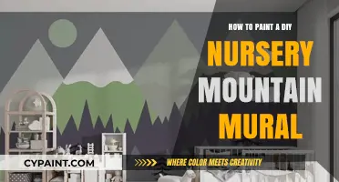 Create a Stunning DIY Nursery Mountain Mural: Easy Painting Guide