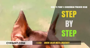 Mastering the Art: Painting a Doberman Pinscher Head Step-by-Step