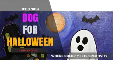 Creative Halloween Dog Painting: Easy Steps for a Spooky Canine Look