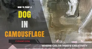 Mastering Camouflage: Step-by-Step Guide to Painting Your Dog's Portrait