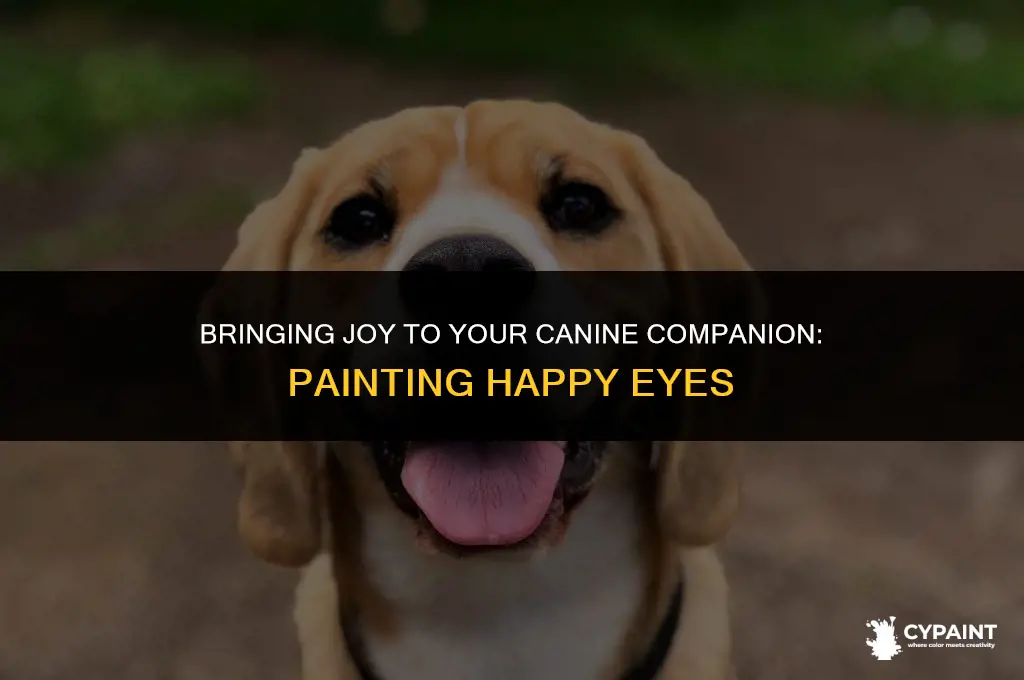 how to paint a dog