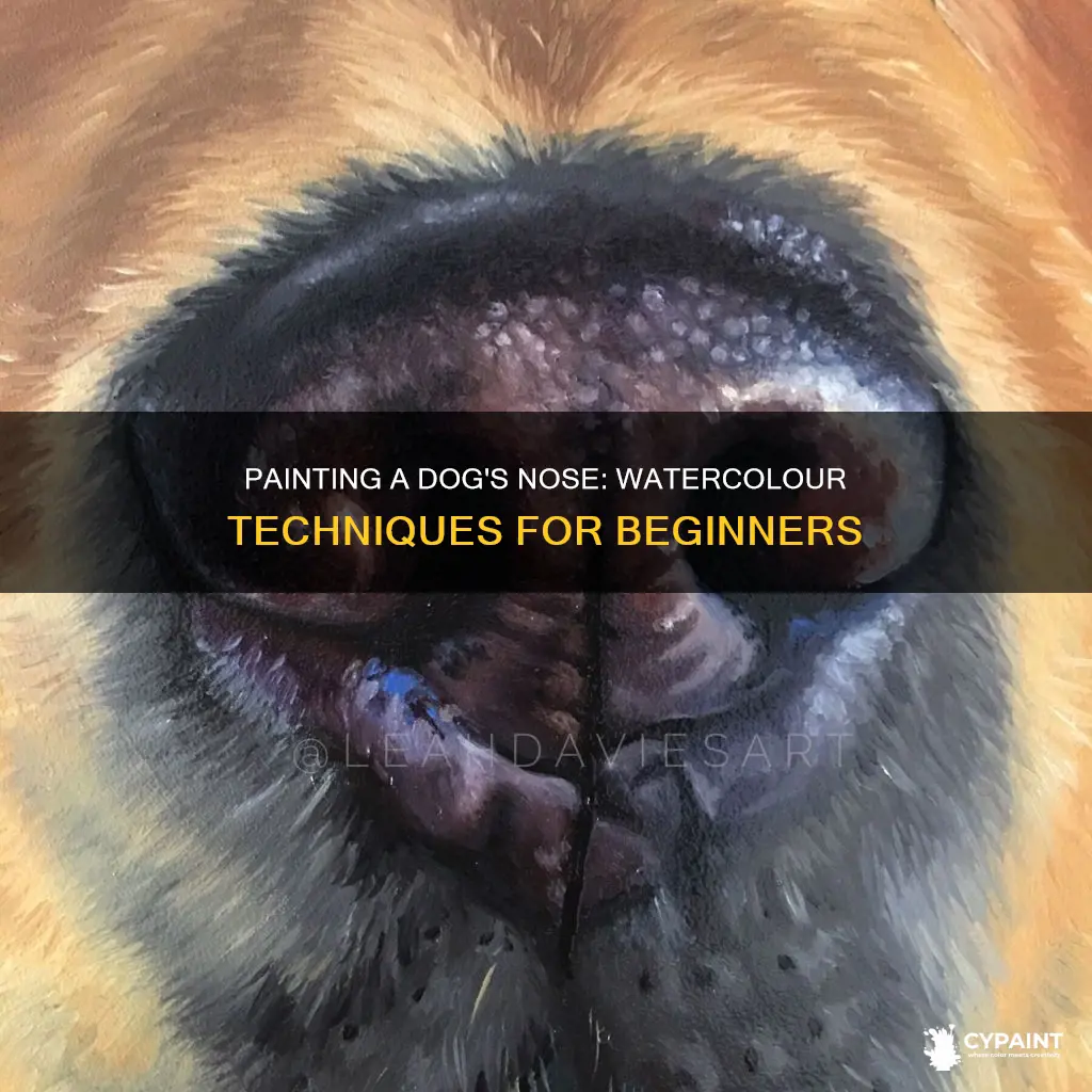 how to paint a dog