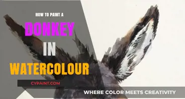 Master Watercolour Donkey Painting: Step-by-Step Guide for Artists