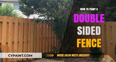 Mastering Double-Sided Fence Painting: Tips, Techniques, and Tools for Success