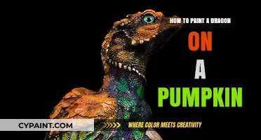Creative Pumpkin Art: Step-by-Step Guide to Painting a Majestic Dragon