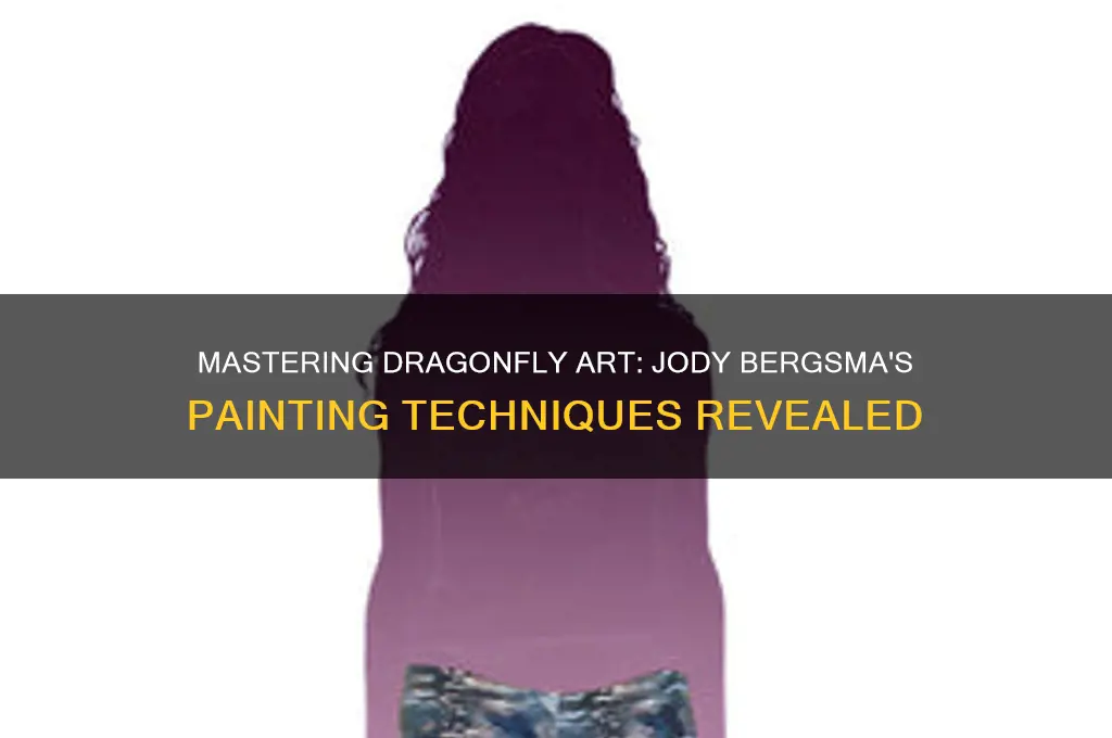 how to paint a dragonfly by jody bergsma