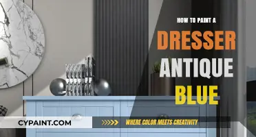 Transform Your Dresser: A Step-by-Step Guide to Antique Blue Painting