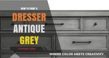 Transform Your Dresser: Easy Steps to Paint Antique Grey
