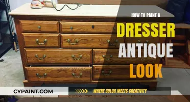 Mastering the Art of Painting a Dresser with an Antique Finish