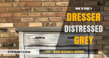 DIY Distressed Grey Dresser: Easy Painting Techniques for a Vintage Look