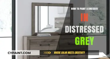 Distressed Grey Dresser: A Step-by-Step Painting Guide for Beginners