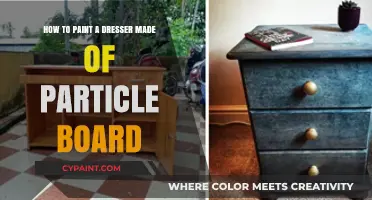 Transform Particle Board Dressers with Paint