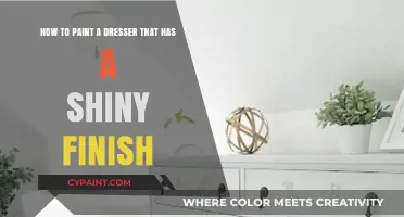 Revamping Your Dresser: A Guide to Painting Shiny Finishes