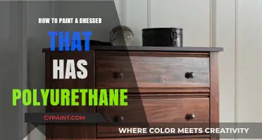 Revamp Your Dresser: Painting Over Polyurethane for a Fresh Look