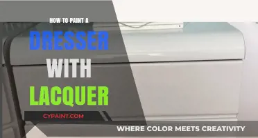 Master Lacquer Painting: Transform Your Dresser with a Glossy Finish