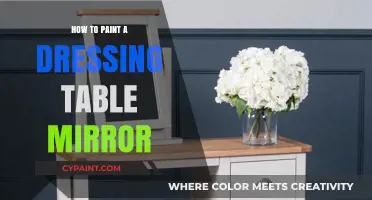 Transform Your Dressing Table Mirror with Easy Painting Techniques