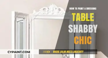 Transform Your Dressing Table with Shabby Chic Painting Techniques