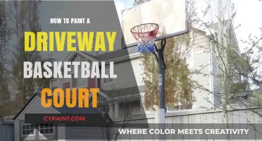 DIY Driveway Basketball Court: Easy Painting Steps for Hoops Lovers