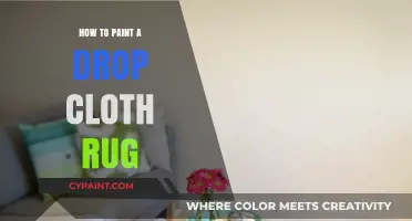 DIY Drop Cloth Rug: Easy Painting Techniques for Stylish Home Decor