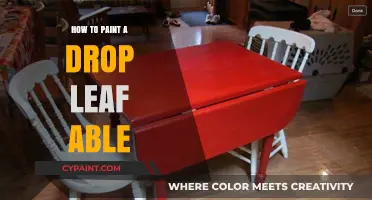 Mastering Drop Leaf Table Painting: Tips for a Flawless Finish