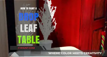 Revamp Your Drop Leaf Table: A Step-by-Step Painting Guide