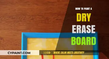 DIY Dry Erase Board: Easy Painting Guide for Smooth Results