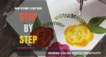 Easy Rose Painting: A Step-by-Step Guide